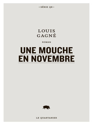 cover image of Une mouche en novembre